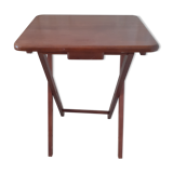 Extra table, mahogany canapè tip. Solid wood.