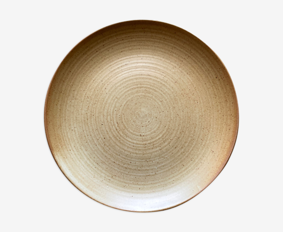 Assiette en grès