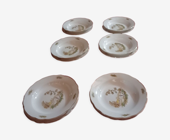 Assiettes vintage