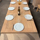 Monastery table in solid oak