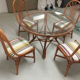 Rattan garden furniture