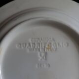 Quadrifoglio Ceramica Italy Serving Dish or Soup Plate