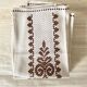 8 serviettes de table vintage en coton