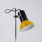 Yellow and black desk lamp