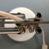 Articulated metal desk lamp from the 1950s/1960s