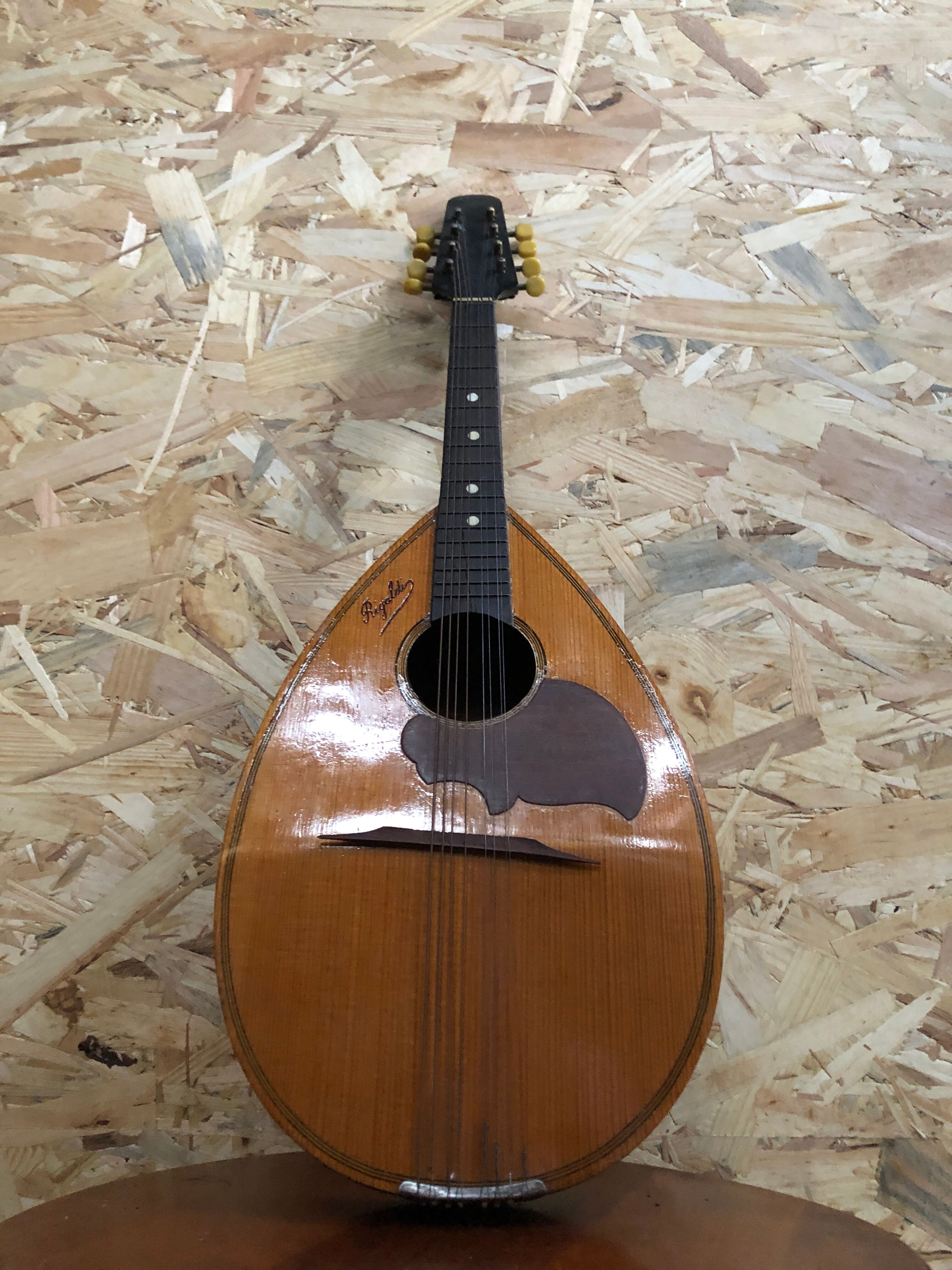 Ancienne mandoline rigaldi bois