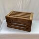 Old wooden box stamped dimension: height -33cm- width -61 cm- Pr-33cm-