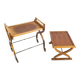 Beautiful pair of vintage teak tables – Serving table - Benoit-Guyot Lyon