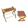 Beautiful pair of vintage teak tables – Serving table - Benoit-Guyot Lyon