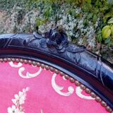 Pair of transition style armchairs