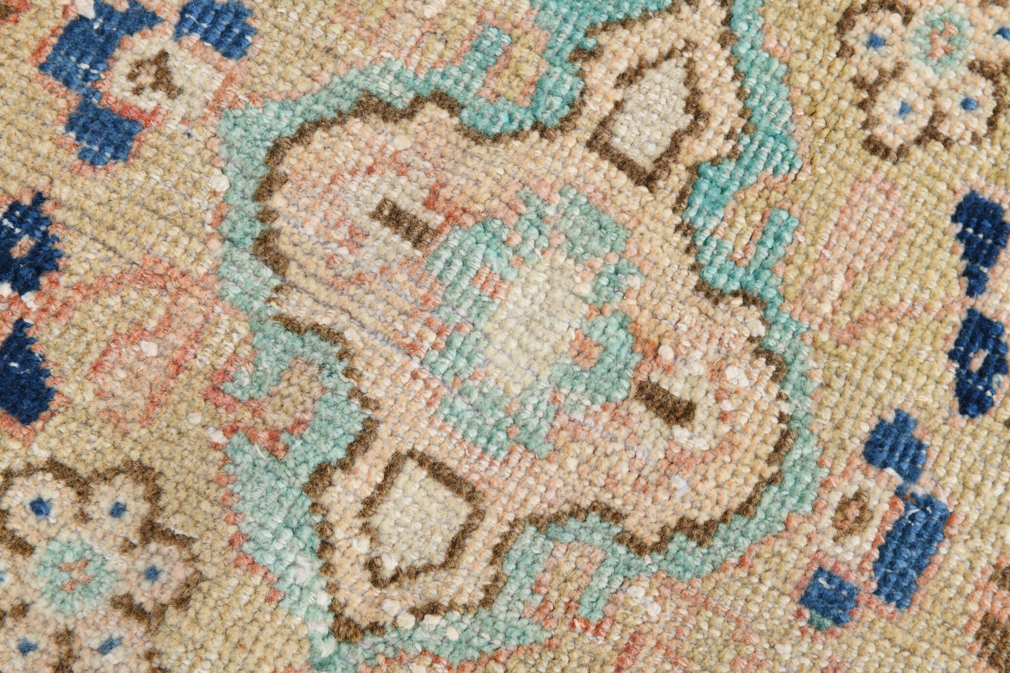 Tapis persan oversize Earthly & Blue. 301x373 cm