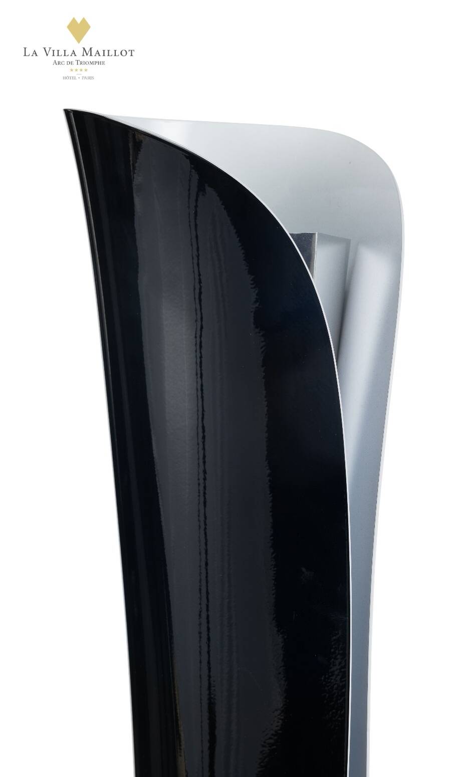 Karim rashid - cadmo led black metal floor lamp - for artemide