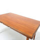Table extensible en bois de rose de conception danoise, 1960