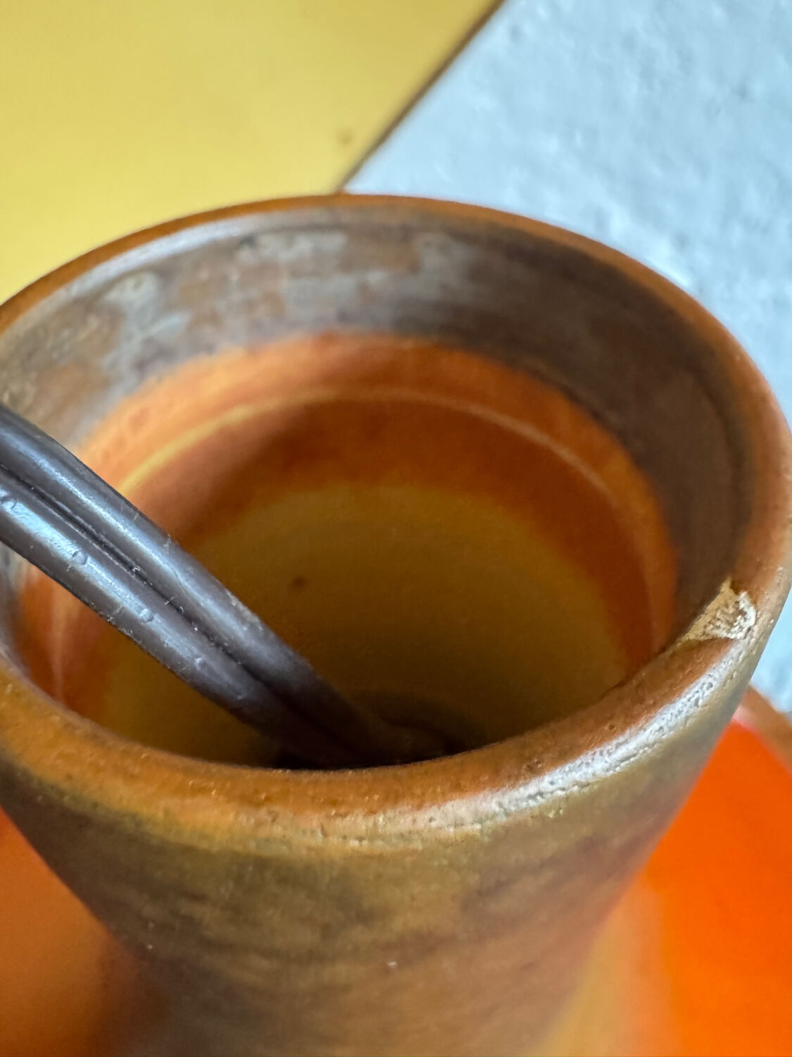 Ceramic lamp by Jacques Lignier from the 1960s.