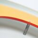 Danish vintage pendant lamp Optima by Hans Due, Fog og Morup, 1973