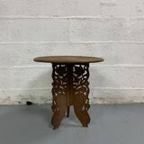 Anglo-Indian carved side table