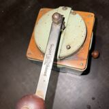 Blue Peugeot coffee grinder