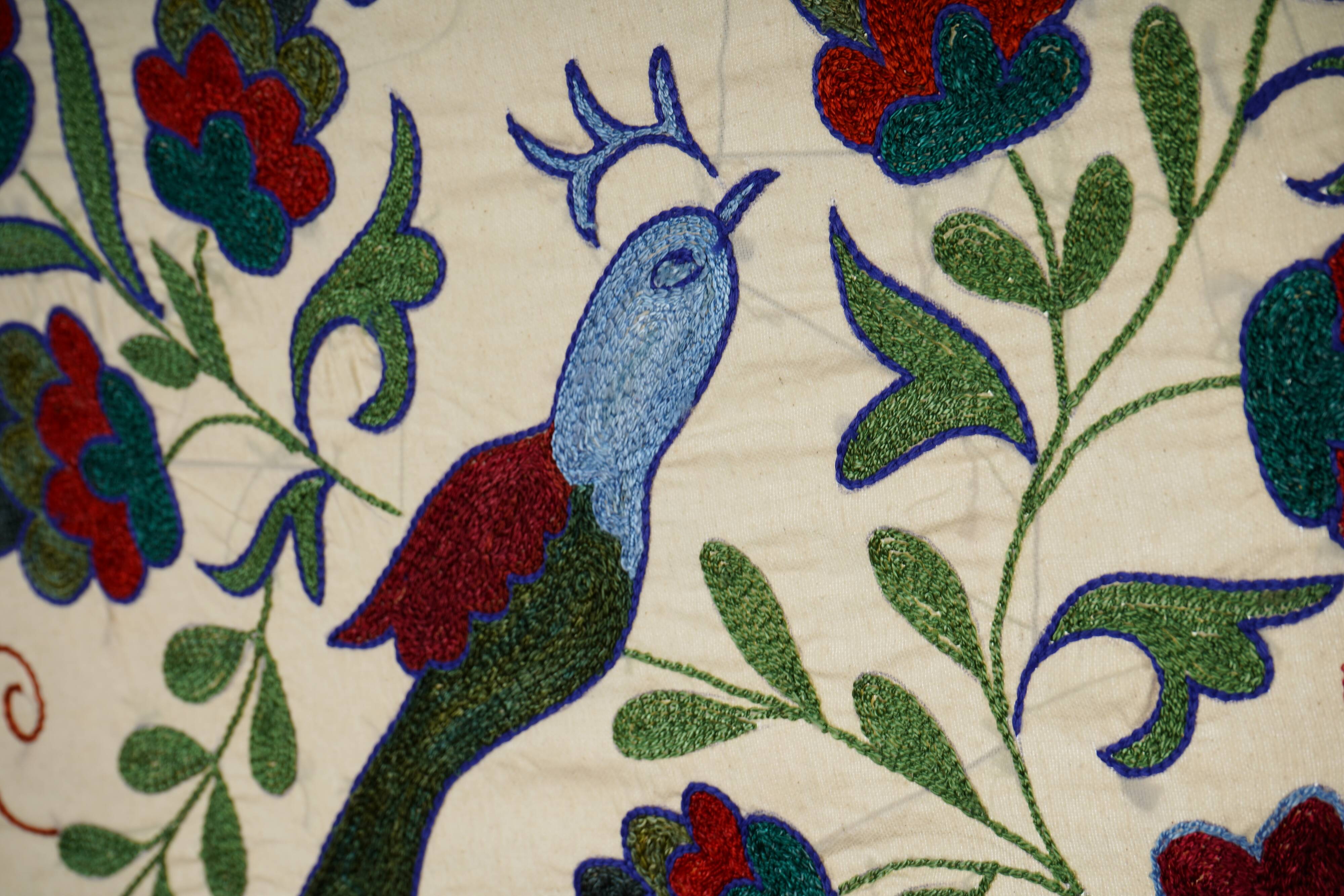 Tapis turc vintage noué à la main