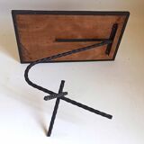 Side table or pedestal table Popular art 1960s