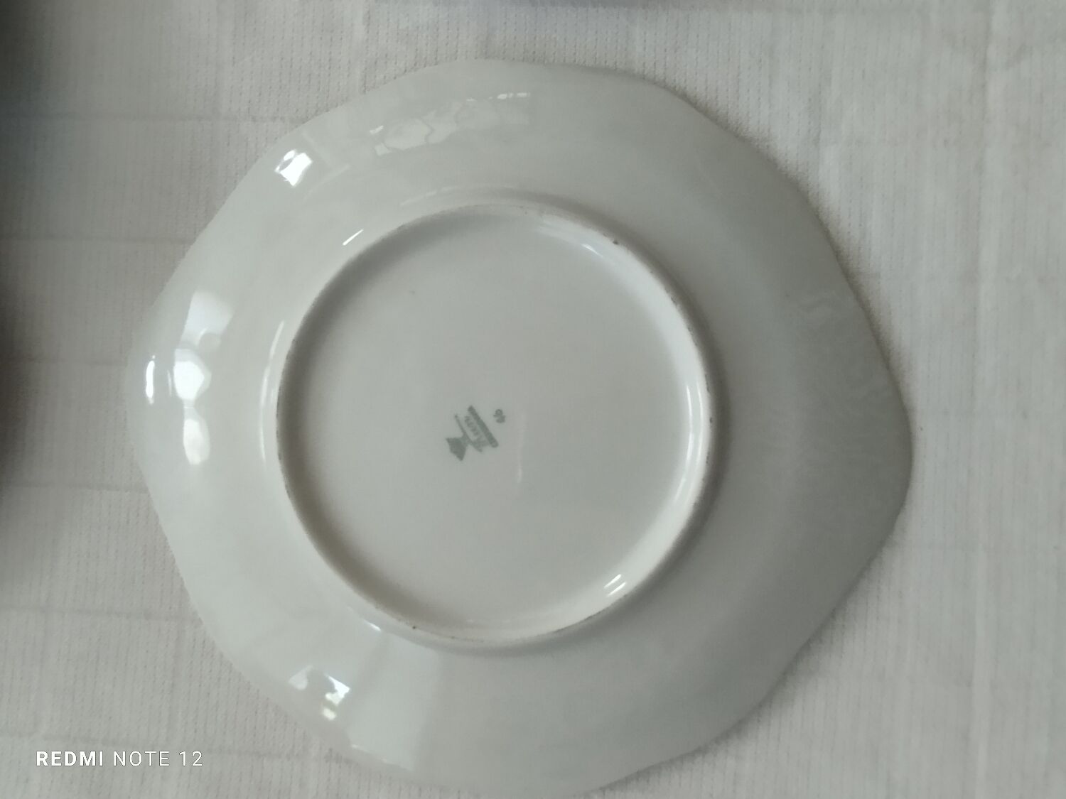 Porcelain dessert set 13 pieces vintage 1930 Thun TK Czechoslovakia