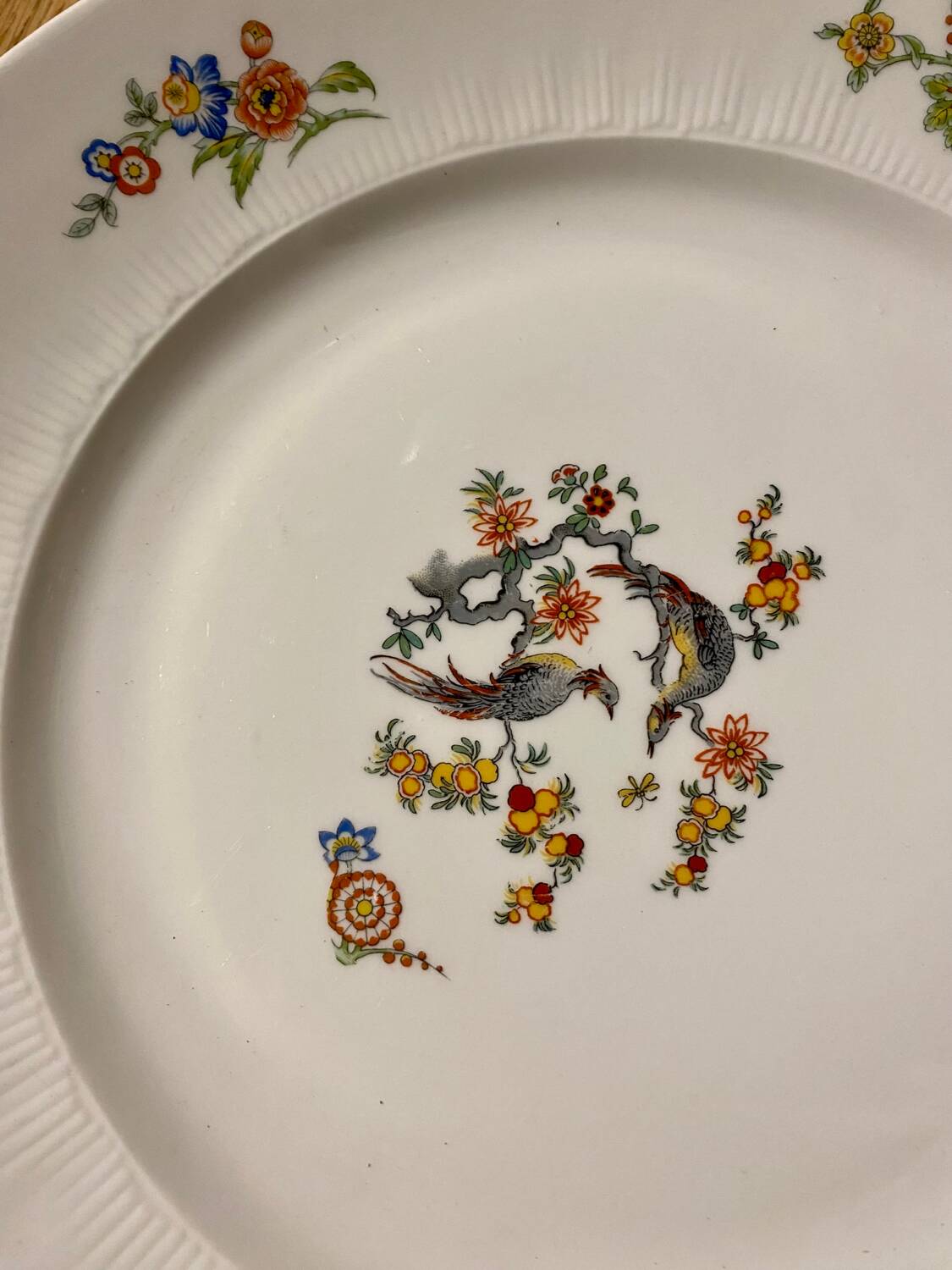 Émile Bourgeois porcelain serving dish