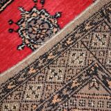 Tapis Bukhara Vintage Ouzbek, Années 1960, Élégance Traditionnelle