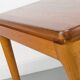 Danish Extendable Solid Teak Dining Table by Glostrup, 1970s