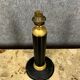 Le Tanneur, vintage leather lamp from the 50s