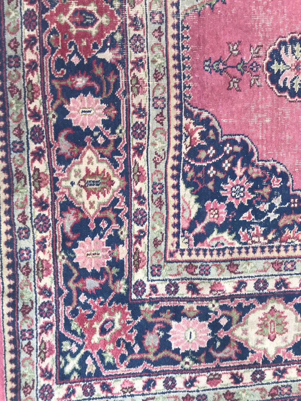 Turkish carpet former Sparta handmade 273 x 390 cm