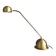 Vintage Hustadt Table Lamp – Brass Globe Lamp | Reading Lamp | Spot Lamp