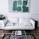 Cassina leather sofa by Philippe Starck