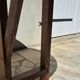 Petite table vigneronne ronde rabatable