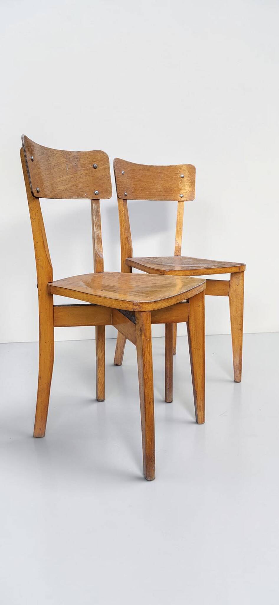 Chaises bistrot Luterma 1950