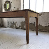 Oak farm table 2m20