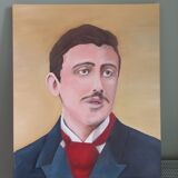 Portrait oil Marcel Proust