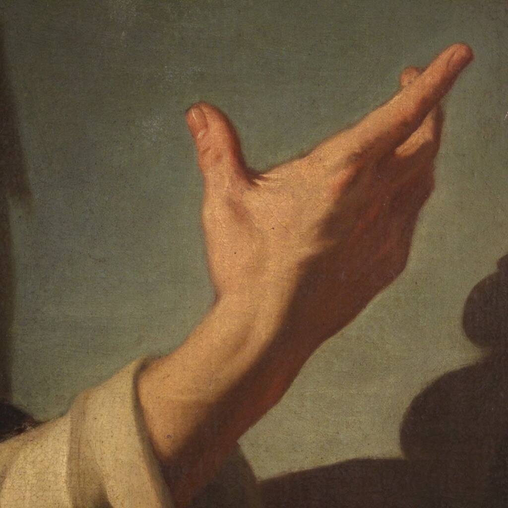 Great 18th century Italian painting, Saint Vincent Ferrer