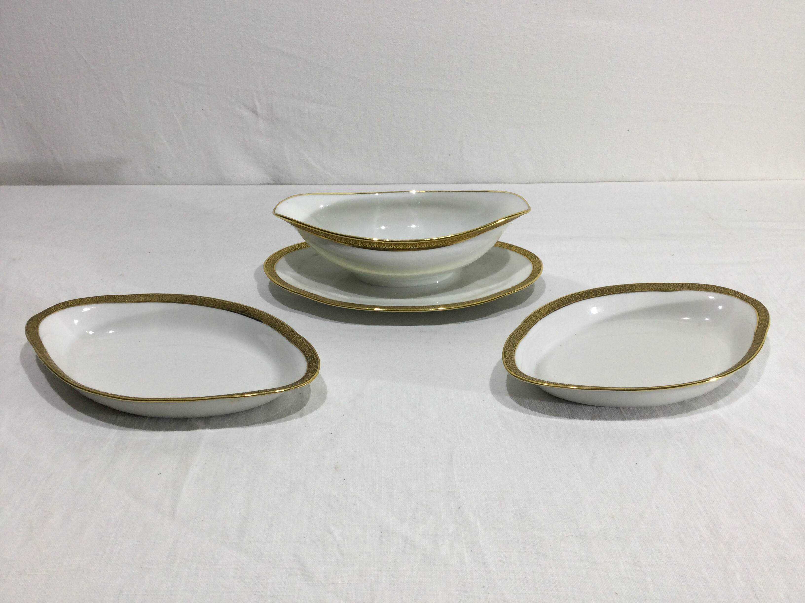 Paul Klotz Limoges porcelain table service