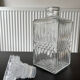 Vintage glass spirits whisky decanter
