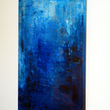 Tableau bleu profond Yannick Leniger