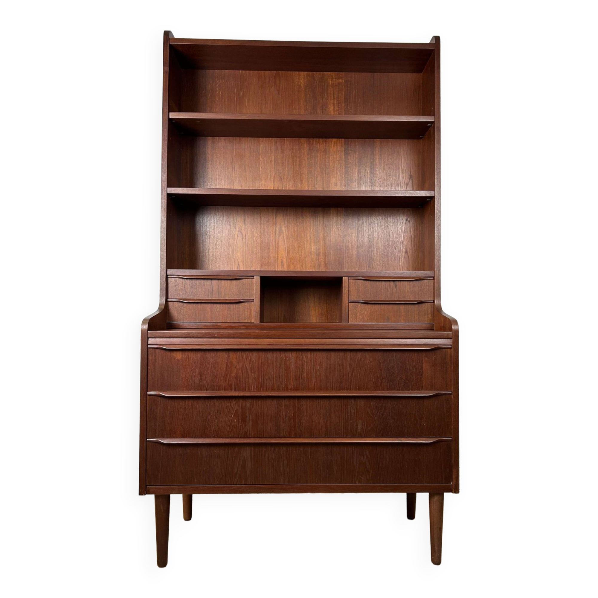 Vintage Scandinavian teak bookcase by EP Møbler, 1960s
