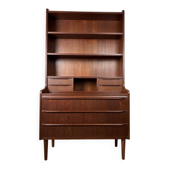 Vintage Scandinavian teak bookcase by EP Møbler, 1960s