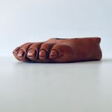 Foot ashtray signed Jean Marais