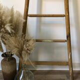 Solid wood ladder