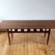 Table basse scandinave vintage en teck Trioh 1960