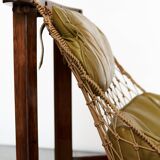 Jean Gillon "Jangada" Lounge Chair & Ottoman for Italma Wood Art, 1968