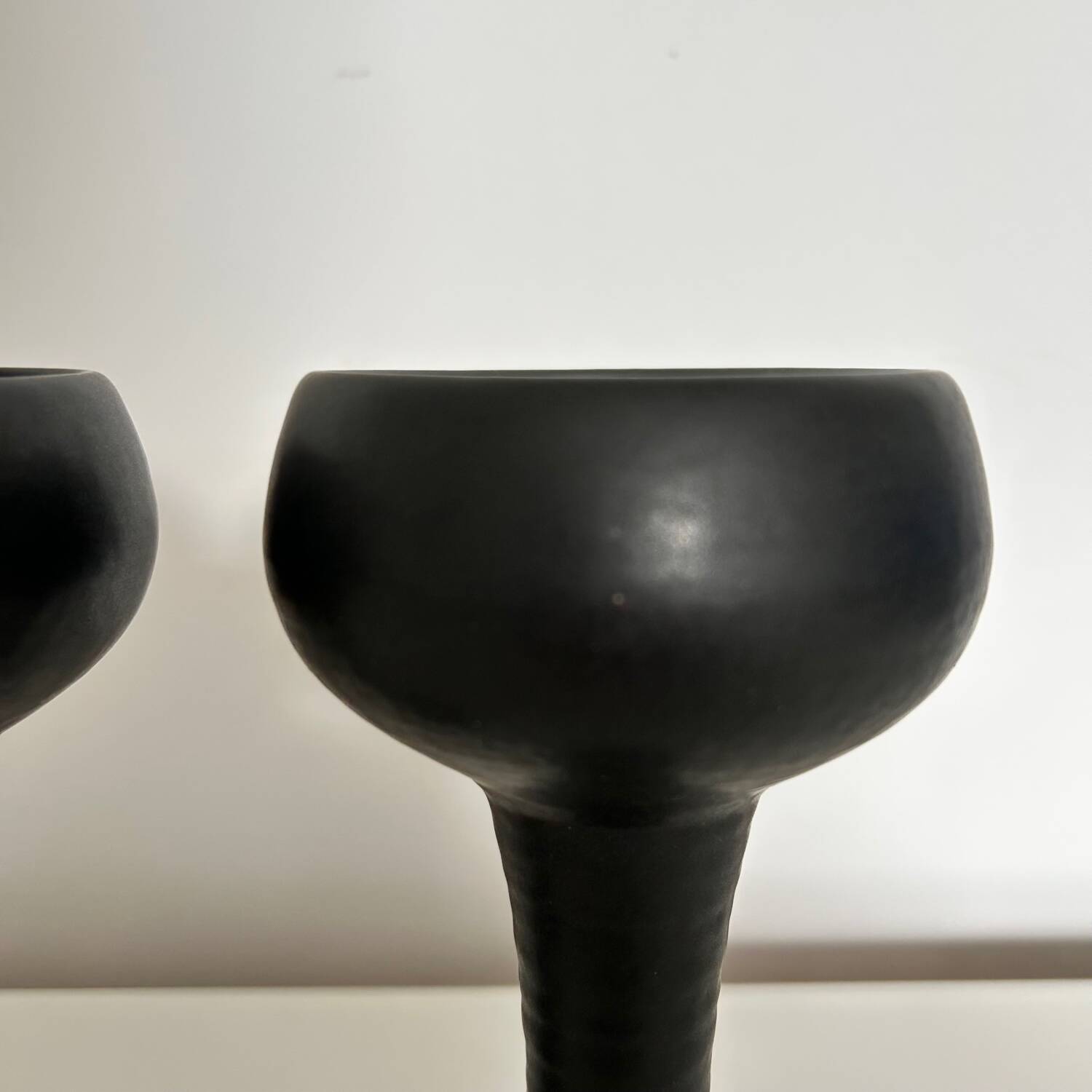 Pair of Scandinavian candlesticks