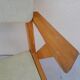 Vintage yellow club armchair year 50 60