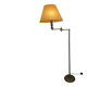 Reading lamp, floor lamp, adjustable arm lamp.