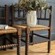 Paire de fauteuils anciens dits "Bobine"