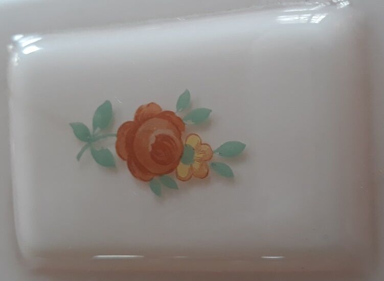 Lampshade with flowers 50s